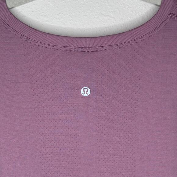 Lululemon Swiftly Relaxed Long Sleeve, Purple, Size 10 - Picture 8 of 8